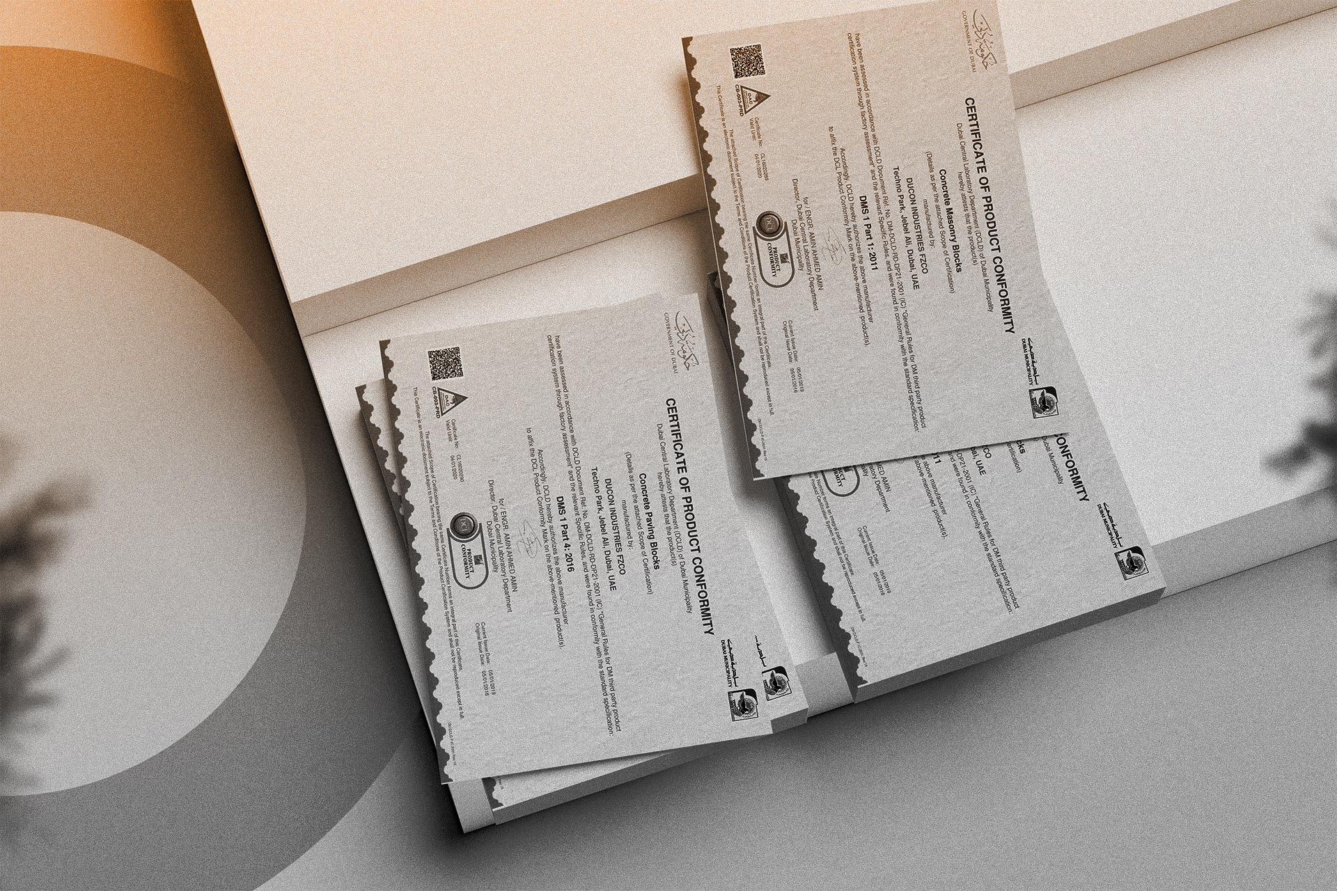 Modern industrial background