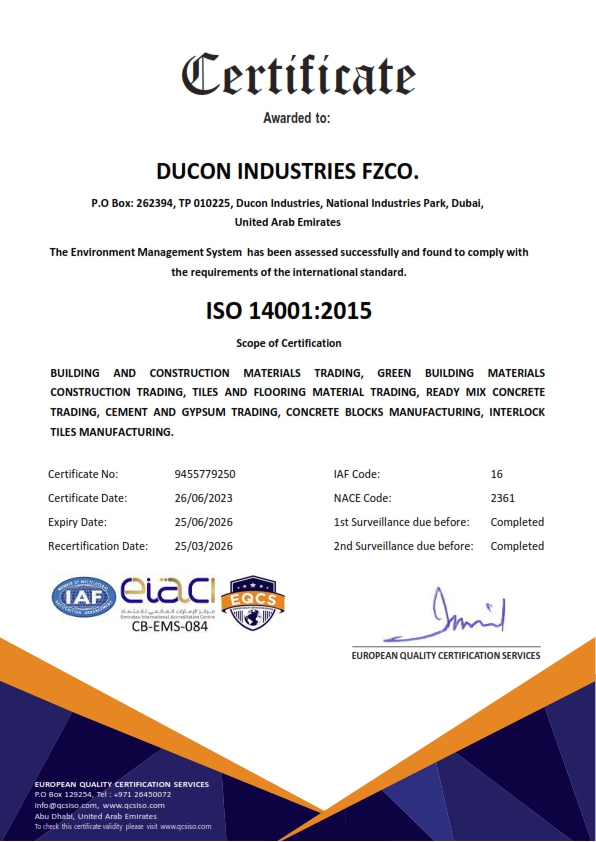 ISO Certifications - Image 1